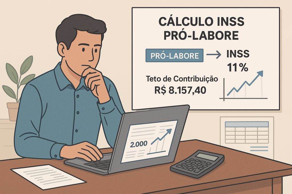 Cálculo INSS Pró Labore