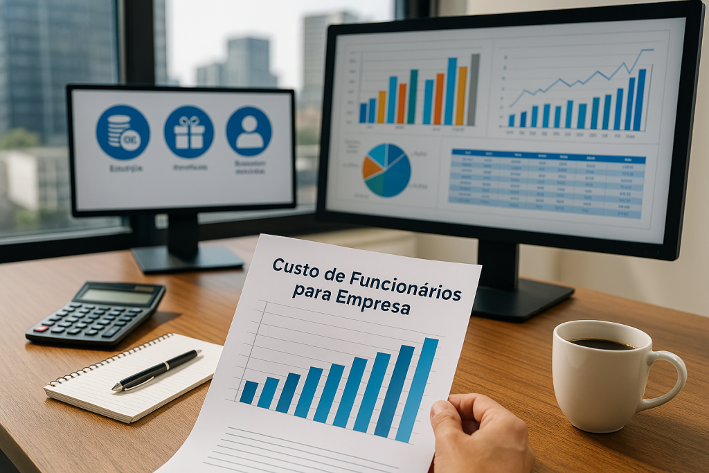 Custo de Funcionários para Empresa