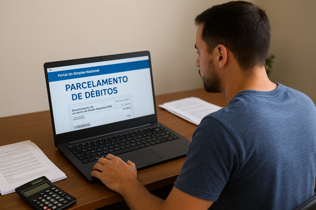 Parcelar das MEI Atrasados