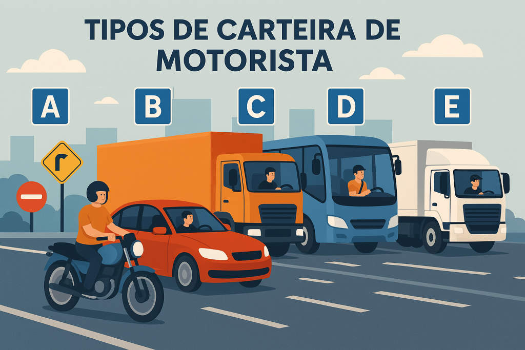 Tipo de Carteira de Motorista